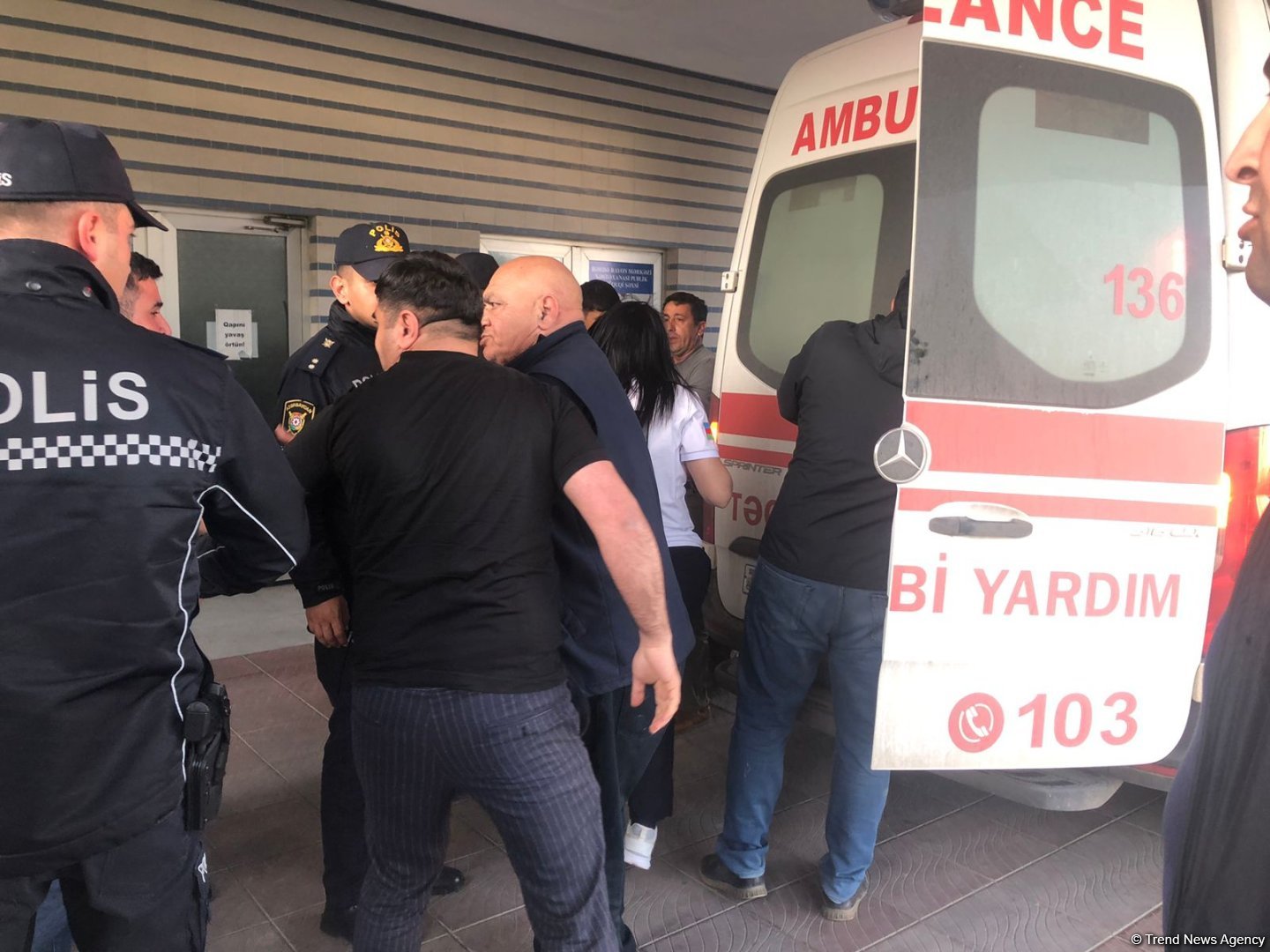 Injured as result of mine explosion in Aghdam taken to Barda Central District Hospital (PHOTO)