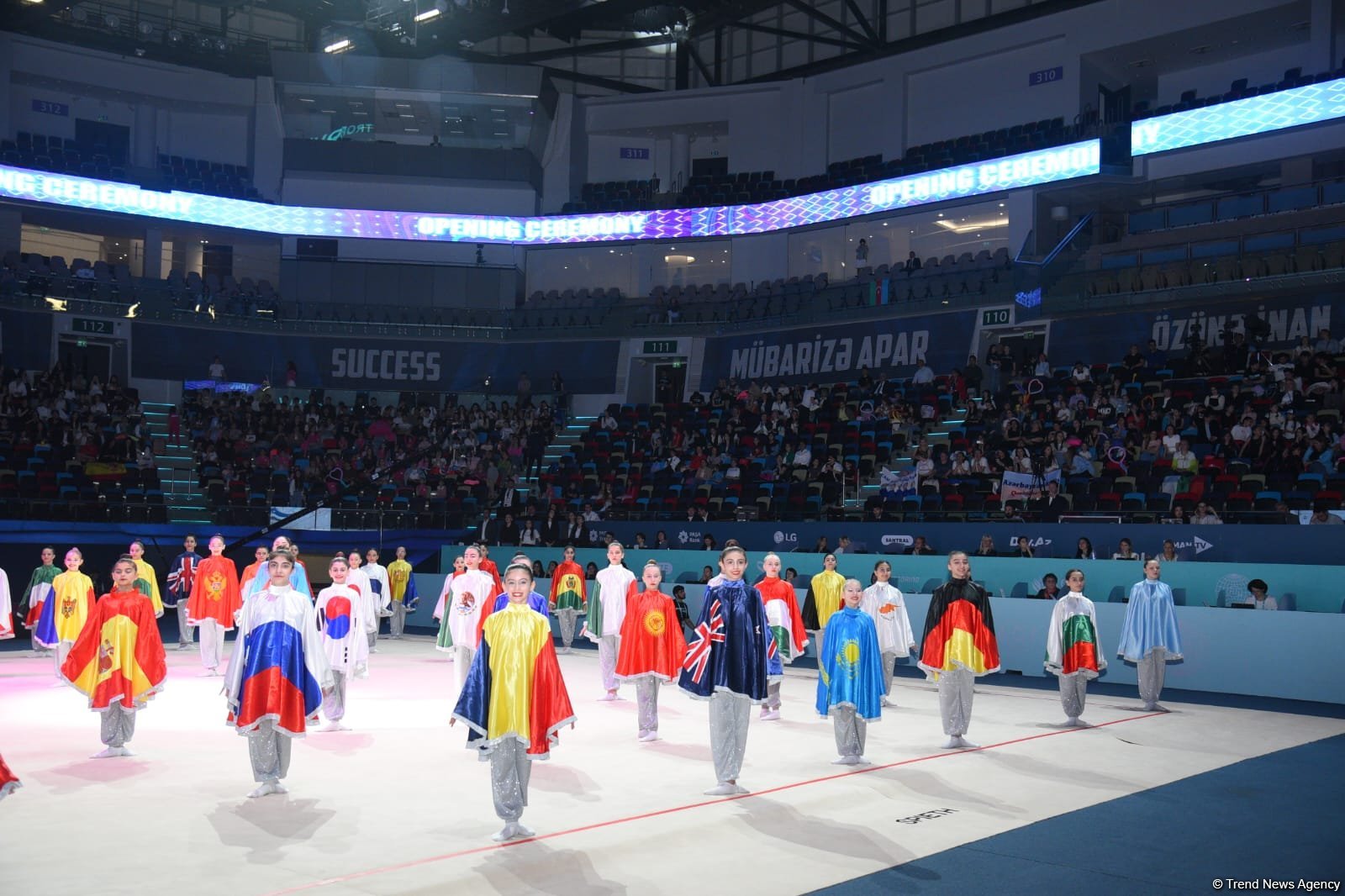 Baku hosts inauguration of FIG Rhythmic Gymnastics World Cup 2024 (PHOTO)