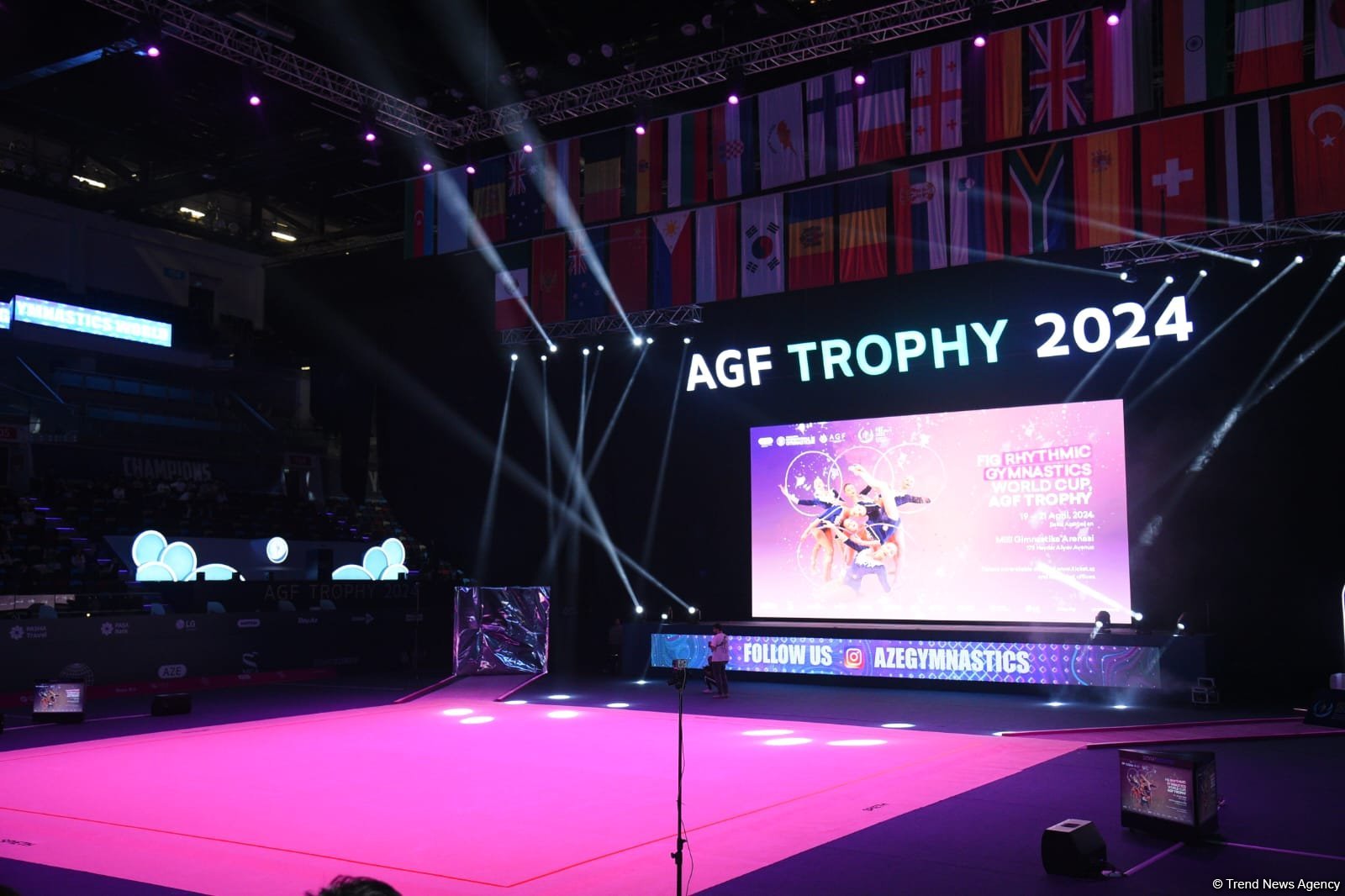 Baku hosts inauguration of FIG Rhythmic Gymnastics World Cup 2024 (PHOTO)