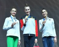 Baku hosts award ceremony for winners of Rhythmic Gymnastics World Cup (PHOTO)