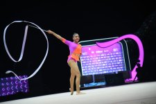 Second day of Rhythmic Gymnastics World Cup kicks off in Azerbaijan's Baku (PHOTO)