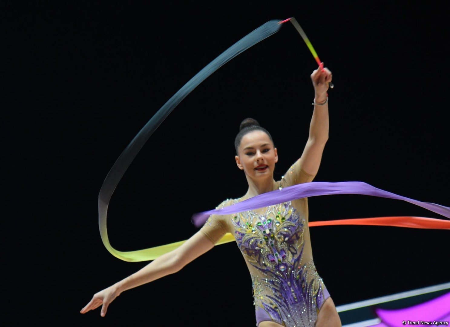 Second day of Rhythmic Gymnastics World Cup kicks off in Azerbaijan's Baku (PHOTO)