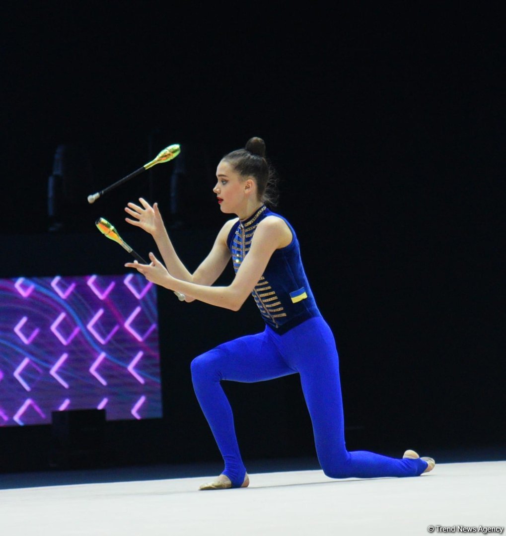 Second day of Rhythmic Gymnastics World Cup kicks off in Azerbaijan's Baku (PHOTO)