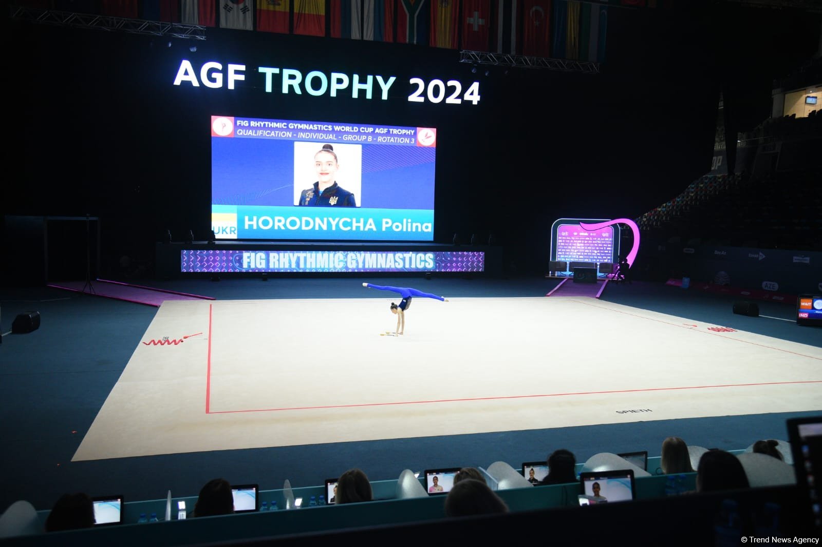 Second day of Rhythmic Gymnastics World Cup kicks off in Azerbaijan's Baku (PHOTO)