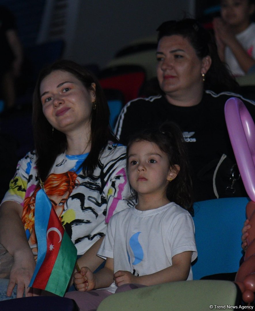 Second day of Rhythmic Gymnastics World Cup kicks off in Azerbaijan's Baku (PHOTO)