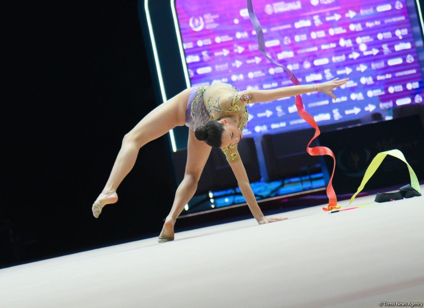 Second day of Rhythmic Gymnastics World Cup kicks off in Azerbaijan's Baku (PHOTO)