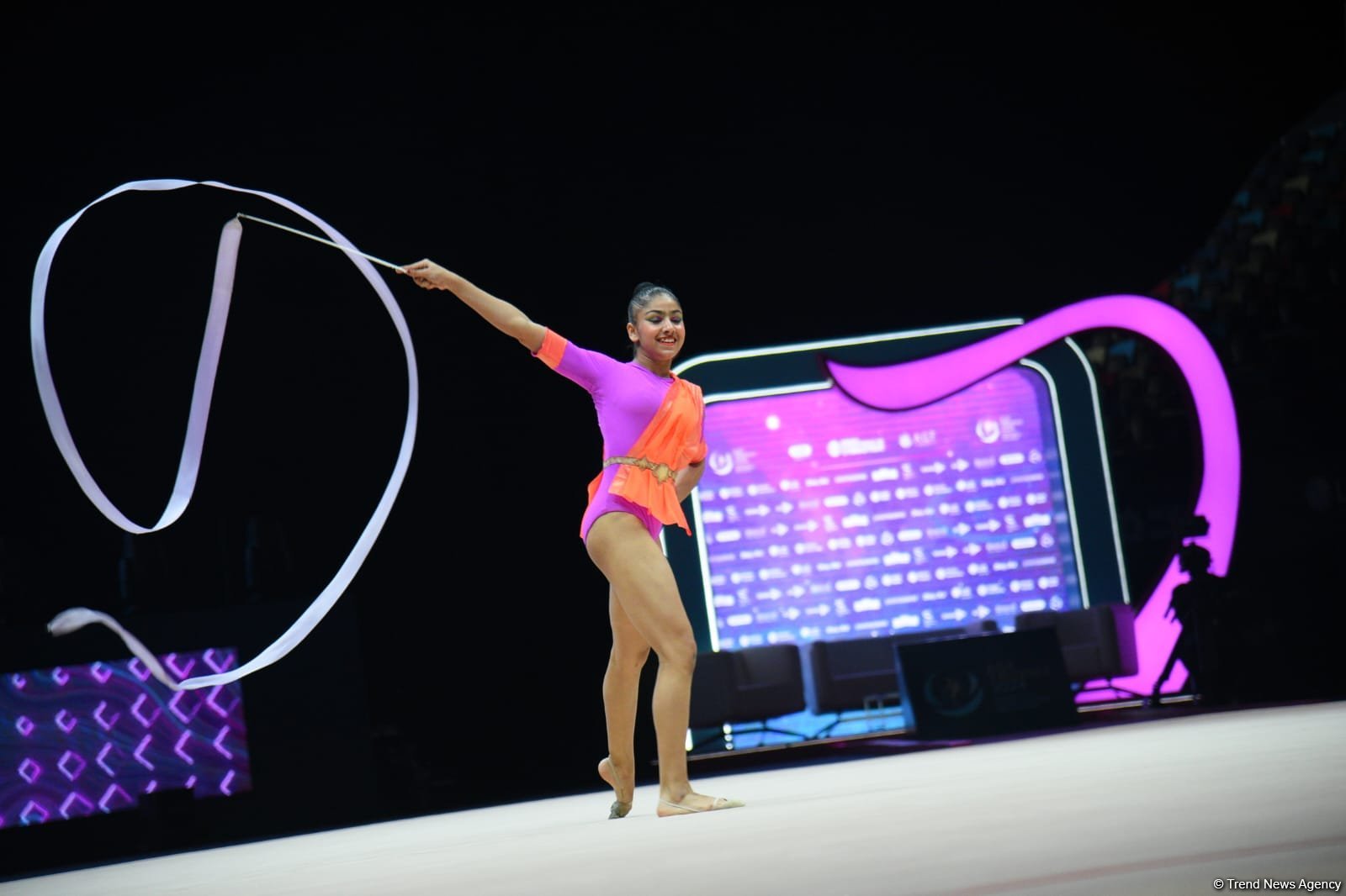 Second day of Rhythmic Gymnastics World Cup kicks off in Azerbaijan's Baku (PHOTO)