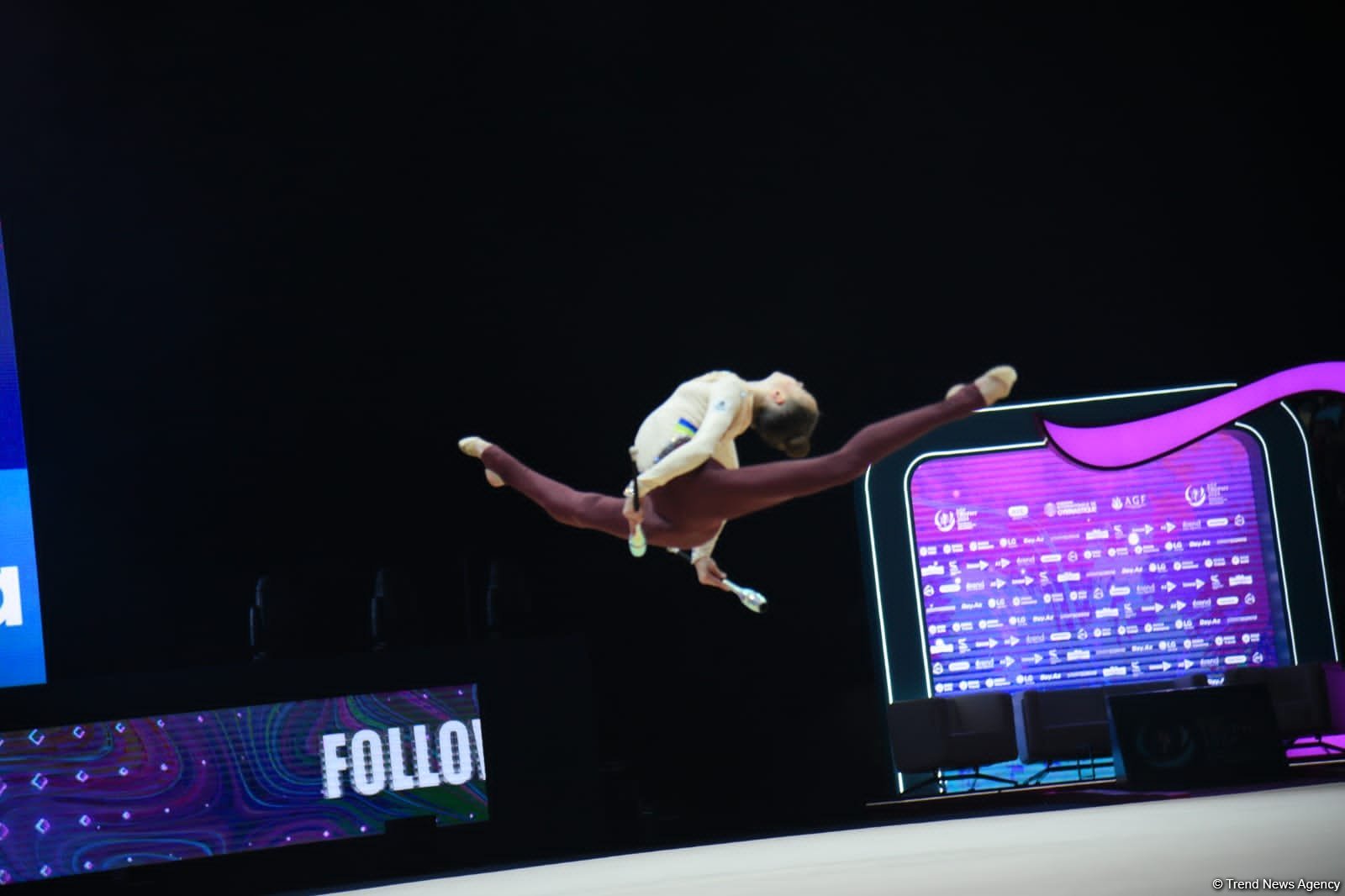 Second day of Rhythmic Gymnastics World Cup kicks off in Azerbaijan's Baku (PHOTO)
