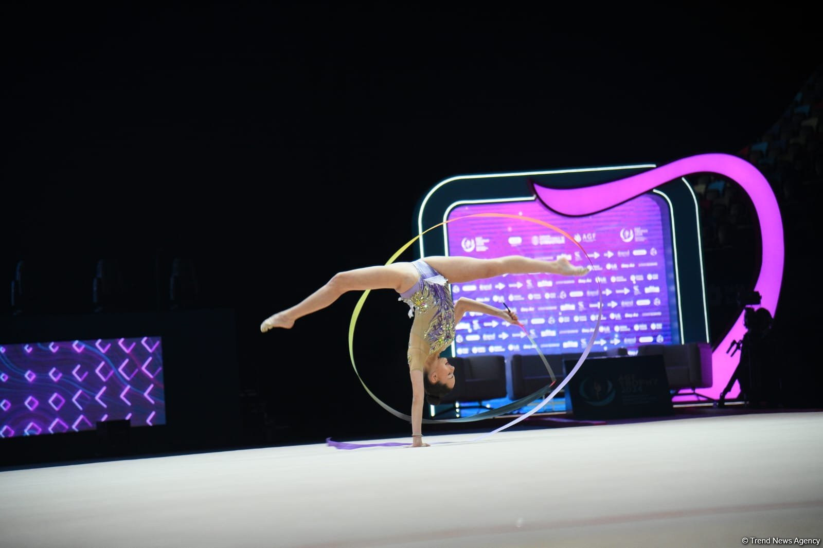 Second day of Rhythmic Gymnastics World Cup kicks off in Azerbaijan's Baku (PHOTO)