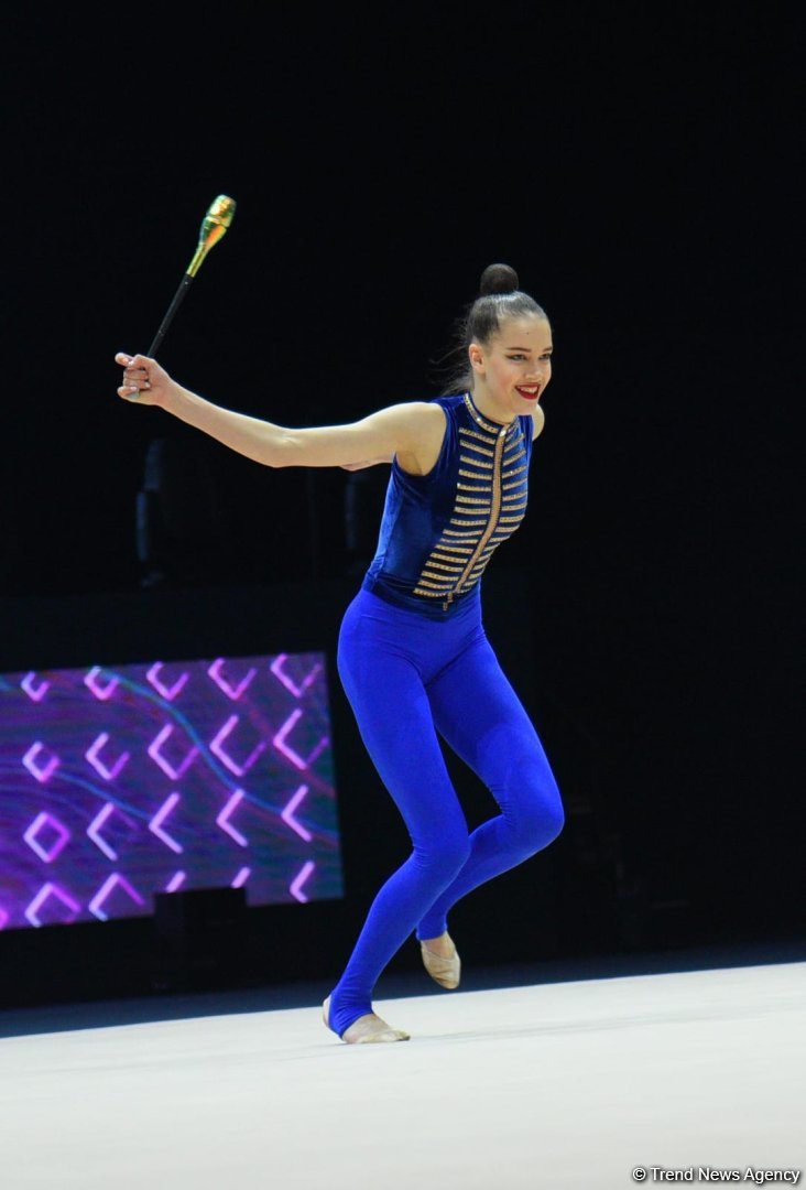 Second day of Rhythmic Gymnastics World Cup kicks off in Azerbaijan's Baku (PHOTO)