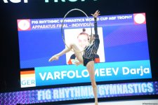 Rhythmic Gymnastics World Cup final day kicks off with four Azerbaijani gymnasts (PHOTO)