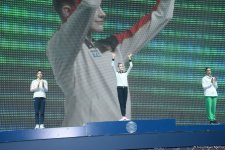 Baku hosts awarding ceremony for Rhythmic Gymnastics World Cup winners (PHOTO)