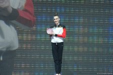 Baku hosts awarding ceremony for Rhythmic Gymnastics World Cup winners (PHOTO)