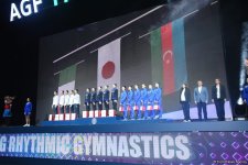 Baku hosts awarding ceremony for Rhythmic Gymnastics World Cup winners (PHOTO)