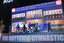 Baku hosts awarding ceremony for Rhythmic Gymnastics World Cup winners (PHOTO)