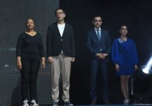 Baku hosts awarding ceremony for Rhythmic Gymnastics World Cup winners (PHOTO)