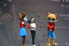 Baku hosts awarding ceremony for Rhythmic Gymnastics World Cup winners (PHOTO)