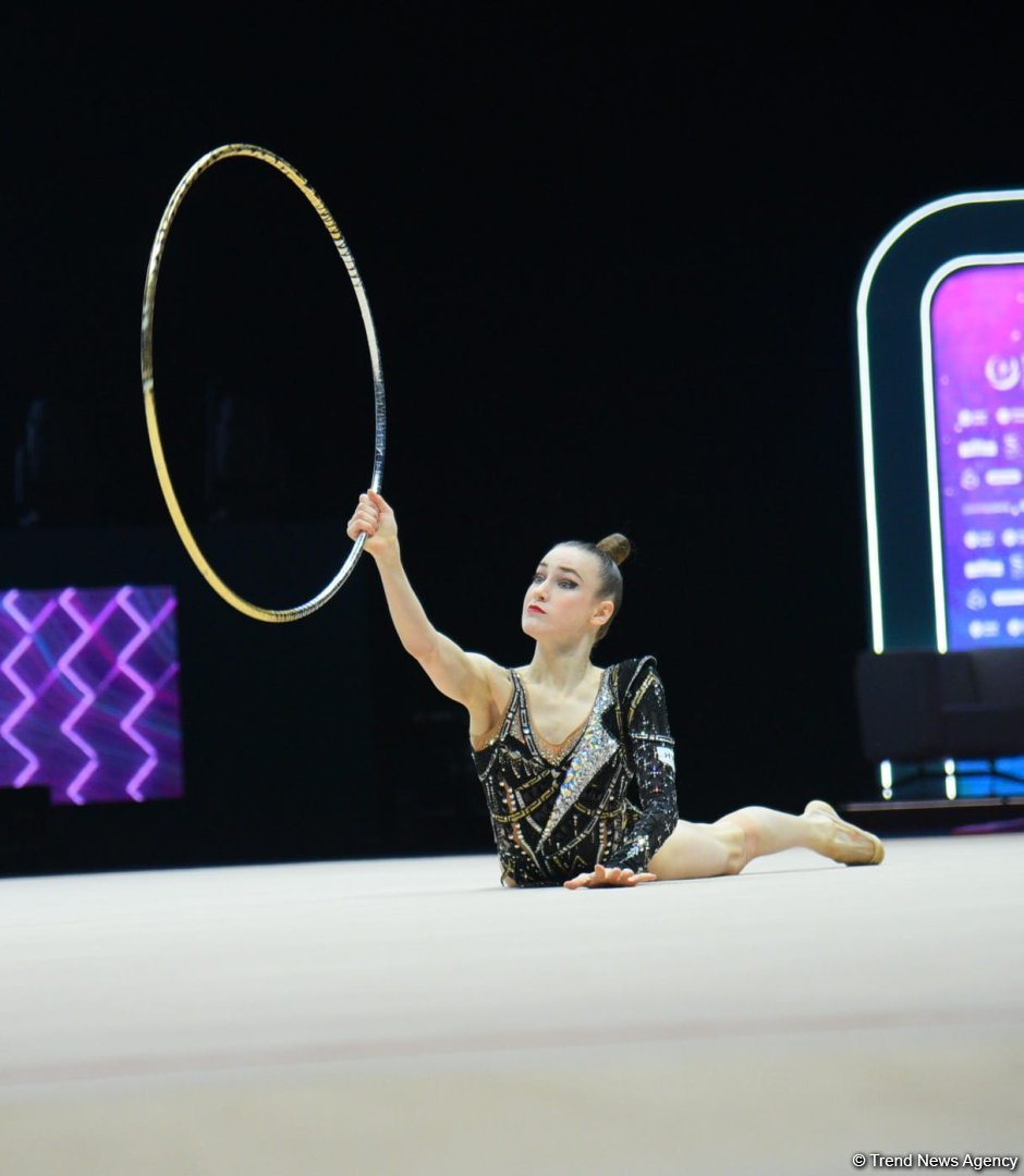 Rhythmic Gymnastics World Cup final day kicks off with four Azerbaijani gymnasts (PHOTO)