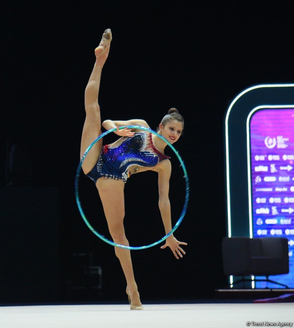 Rhythmic Gymnastics World Cup final day kicks off with four Azerbaijani gymnasts (PHOTO)