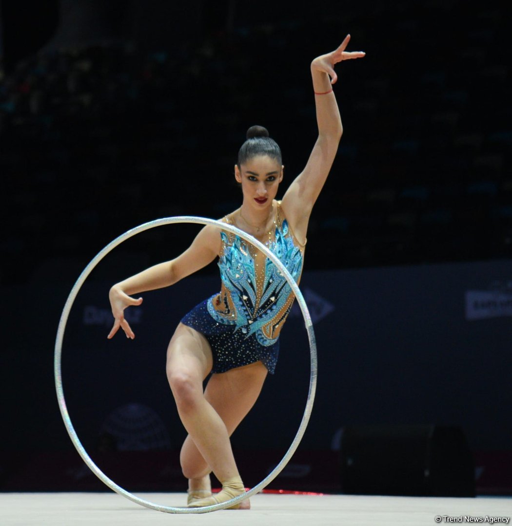 Rhythmic Gymnastics World Cup final day kicks off with four Azerbaijani gymnasts (PHOTO)