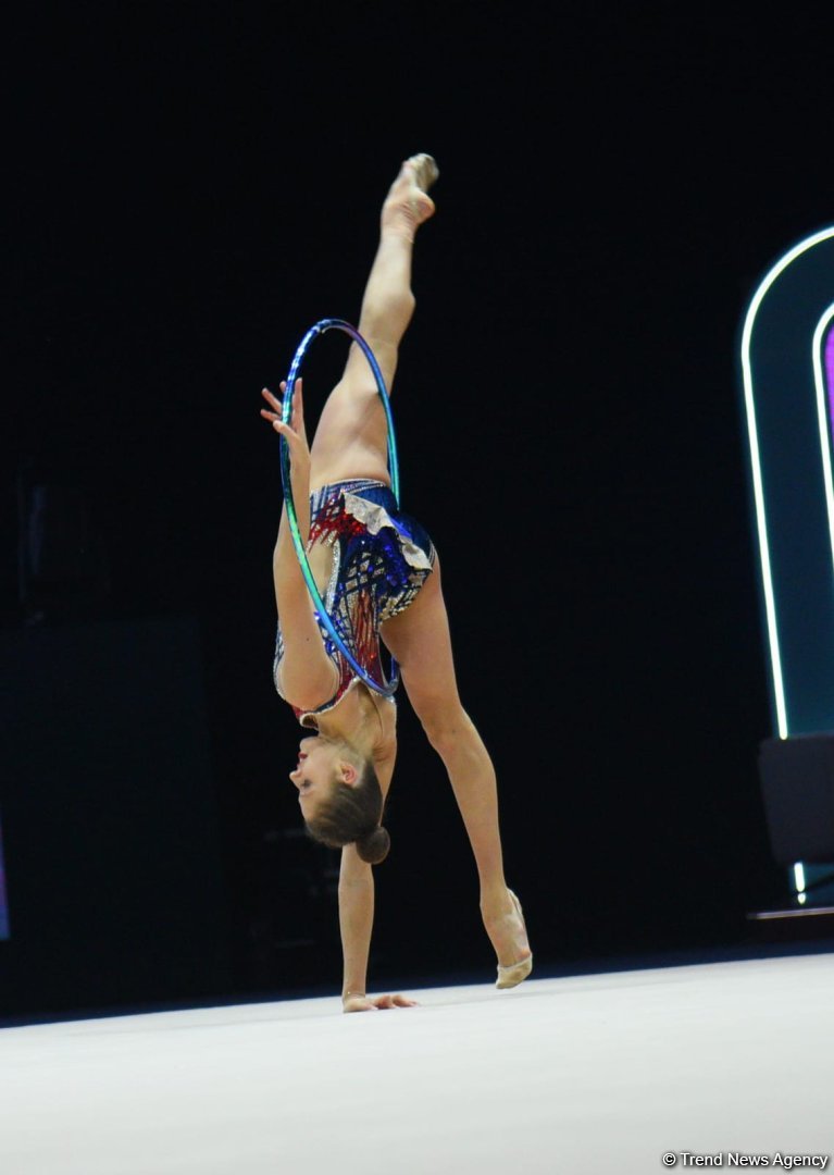 Rhythmic Gymnastics World Cup final day kicks off with four Azerbaijani gymnasts (PHOTO)