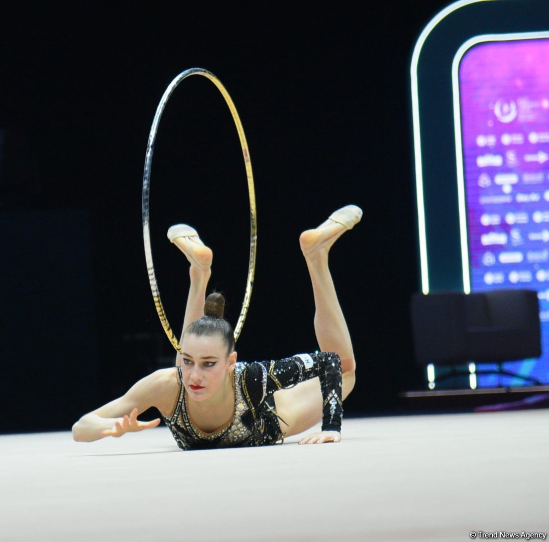 Rhythmic Gymnastics World Cup final day kicks off with four Azerbaijani gymnasts (PHOTO)