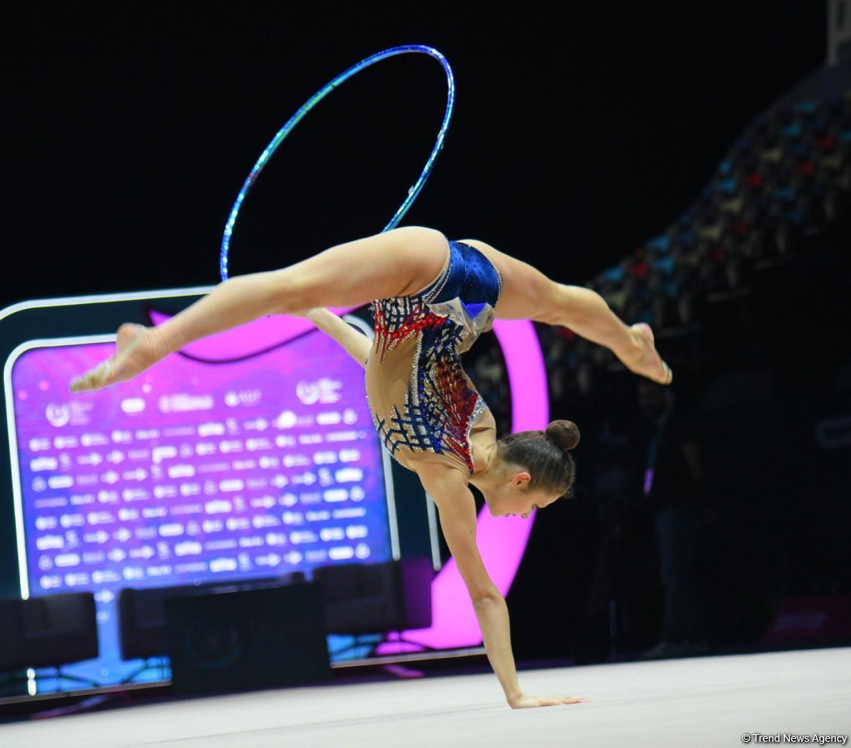Rhythmic Gymnastics World Cup final day kicks off with four Azerbaijani gymnasts (PHOTO)