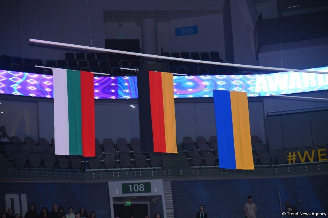 Baku hosts awarding ceremony for Rhythmic Gymnastics World Cup winners (PHOTO)