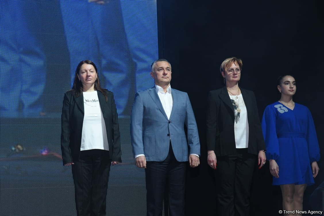 Baku hosts awarding ceremony for Rhythmic Gymnastics World Cup winners (PHOTO)