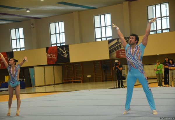 Сompetitions of 29th Azerbaijan, Baku Acrobatic Gymnastics Championships kick off (PHOTO)