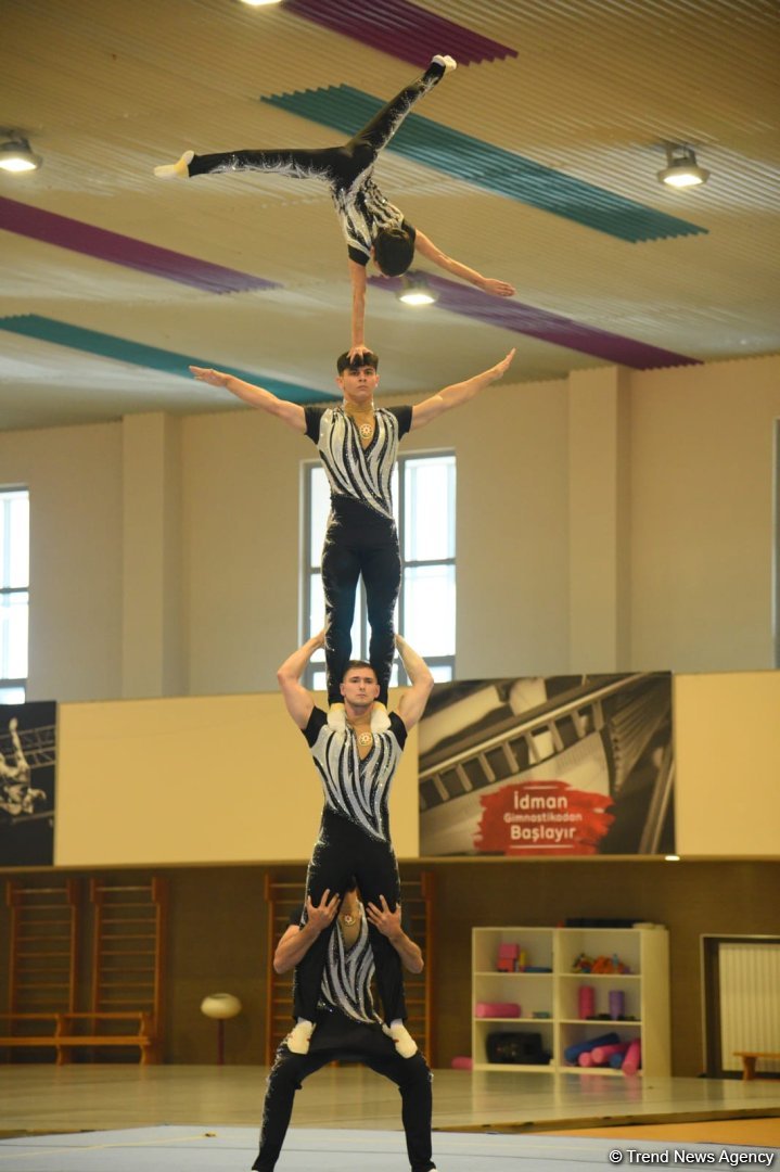 Сompetitions of 29th Azerbaijan, Baku Acrobatic Gymnastics Championships kick off (PHOTO)