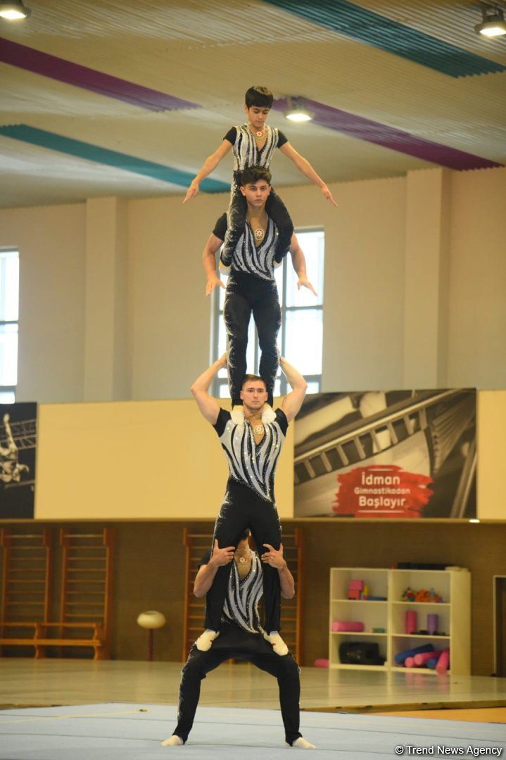 Сompetitions of 29th Azerbaijan, Baku Acrobatic Gymnastics Championships kick off (PHOTO)