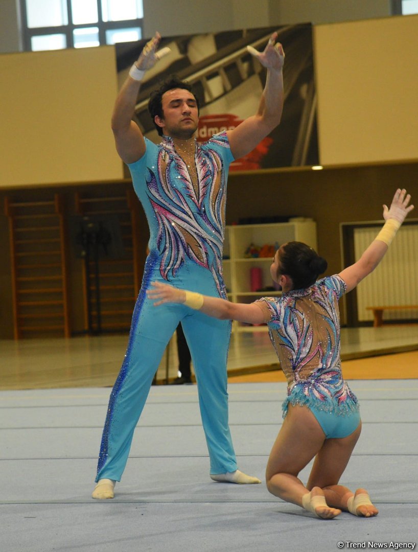 Сompetitions of 29th Azerbaijan, Baku Acrobatic Gymnastics Championships kick off (PHOTO)
