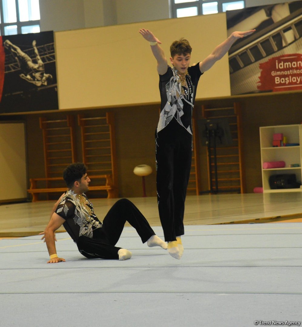 Сompetitions of 29th Azerbaijan, Baku Acrobatic Gymnastics Championships kick off (PHOTO)