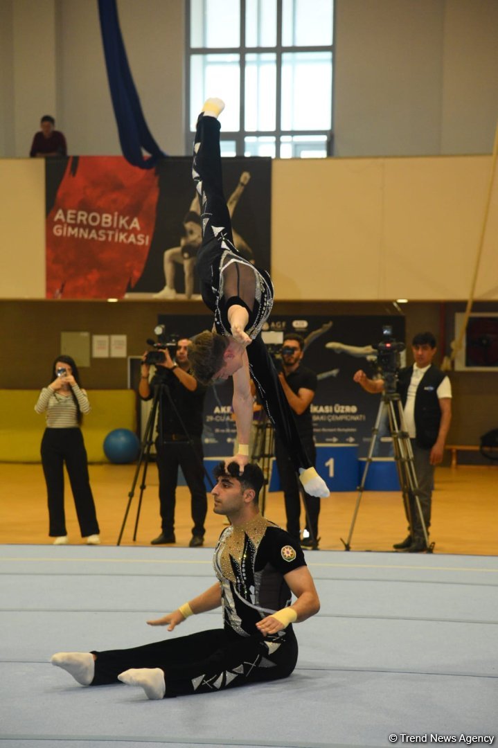 Сompetitions of 29th Azerbaijan, Baku Acrobatic Gymnastics Championships kick off (PHOTO)