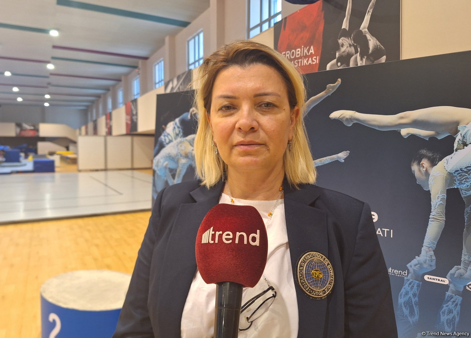 Azerbaijan national acrobatic gymnastics team preparing for World Cup - head coach