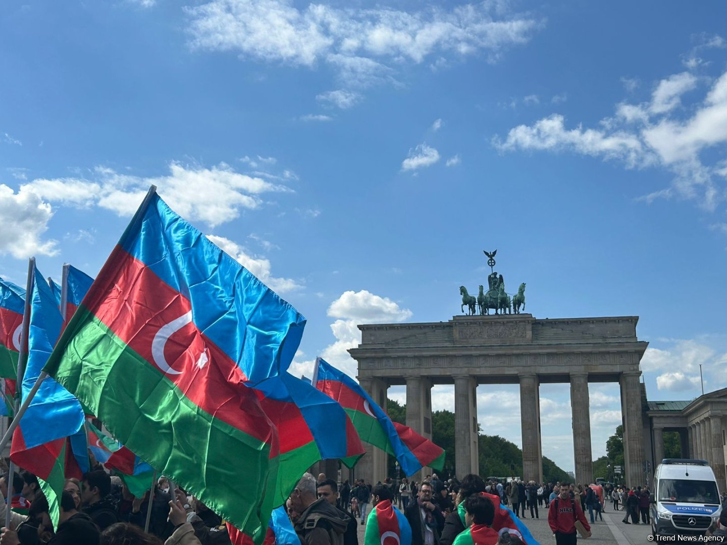 Azerbaijanis organize solidarity rally in Berlin (PHOTO/VIDEO)