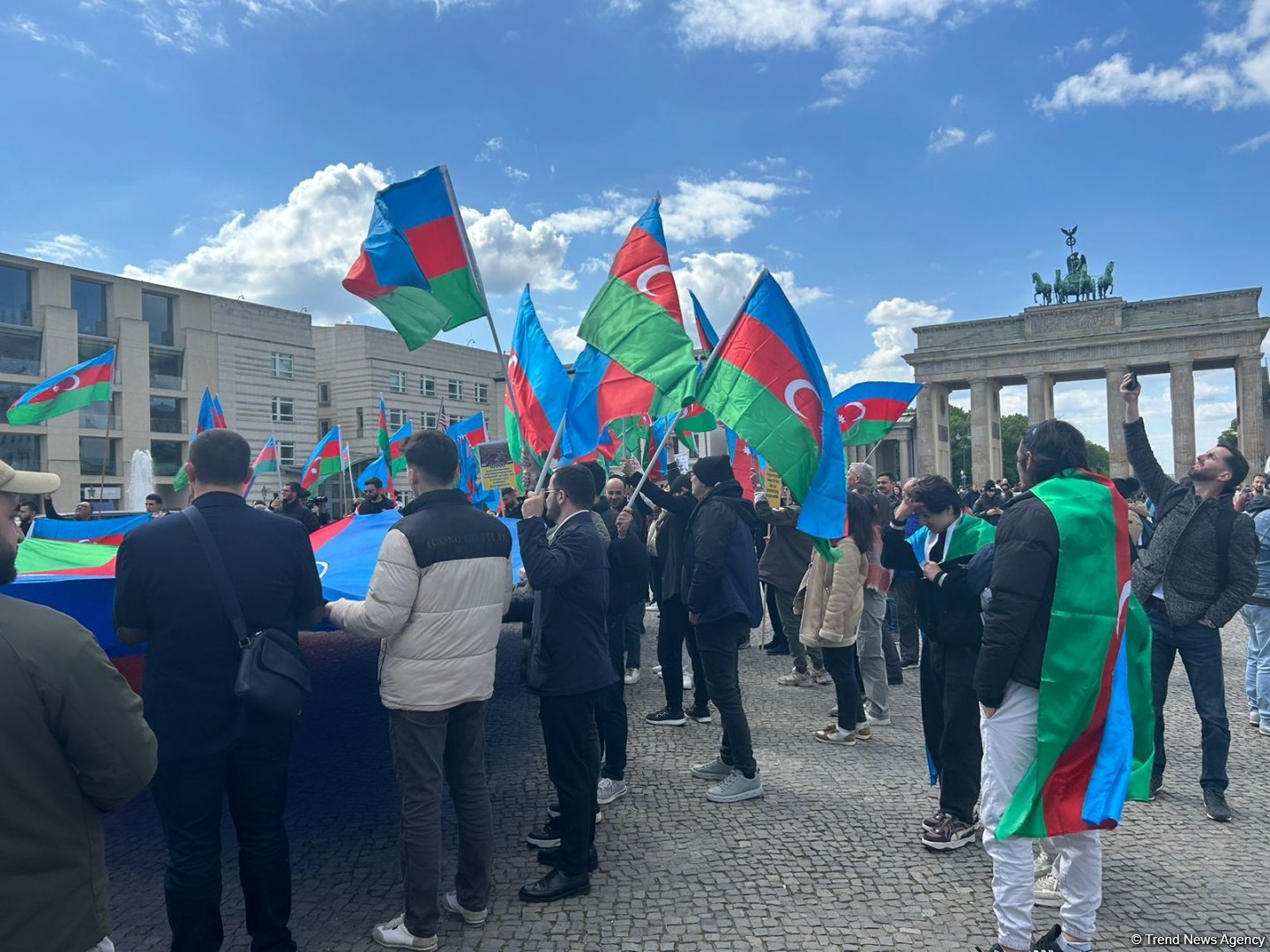 Azerbaijanis organize solidarity rally in Berlin (PHOTO/VIDEO)