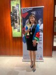 Azerbaijani chess player receives European Championship cup (PHOTO)