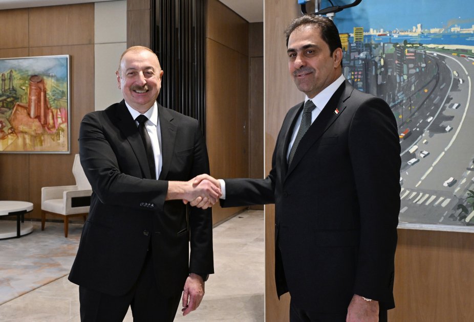 President Ilham Aliyev receives chairman of Iraqi Parliament (PHOTO/VIDEO)