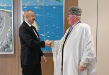 President Ilham Aliyev receives delegation of muftis of North Caucasus region of Russia (PHOTO/VIDEO)
