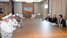 President Ilham Aliyev receives delegation of religious leaders of OTS member and observer countries (PHOTO/VIDEO)