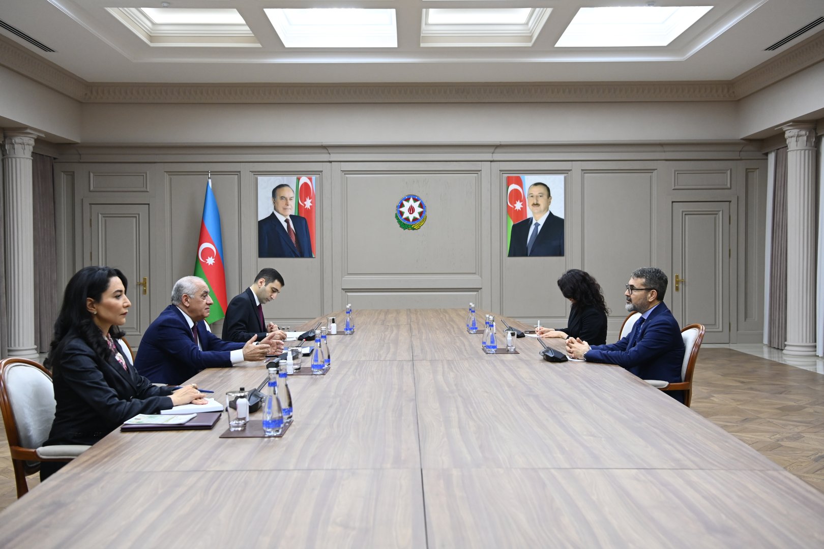 Azerbaijani PM debates with head of Türkiye's Institute for Human Rights and Equality