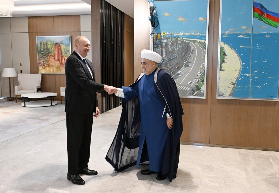 President Ilham Aliyev receives delegation of religious leaders of OTS member and observer countries (PHOTO/VIDEO)