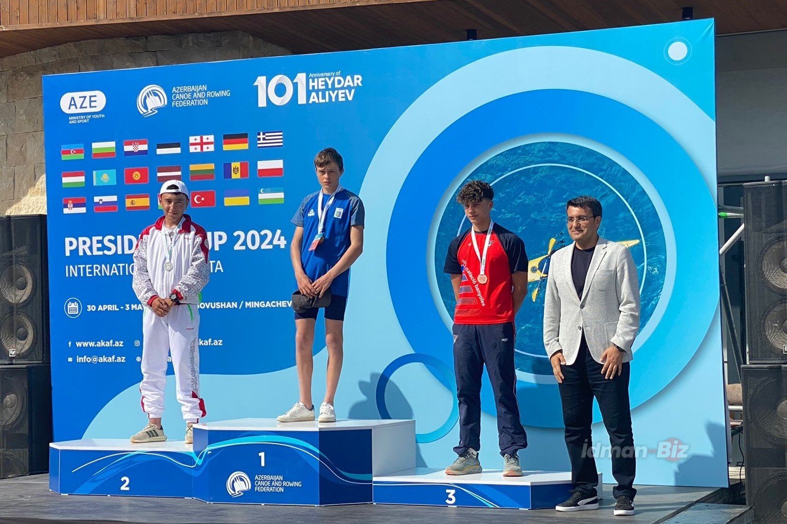 Azerbaijani athlete wins bronze medal at President's Cup international regatta