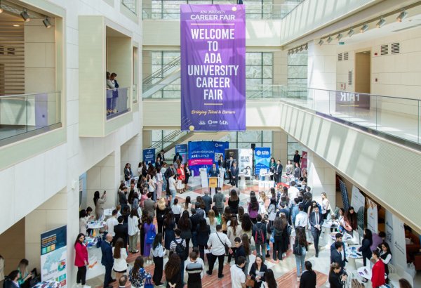 Azerbaijan's ADA University hosts 12th Career Fair (PHOTO)