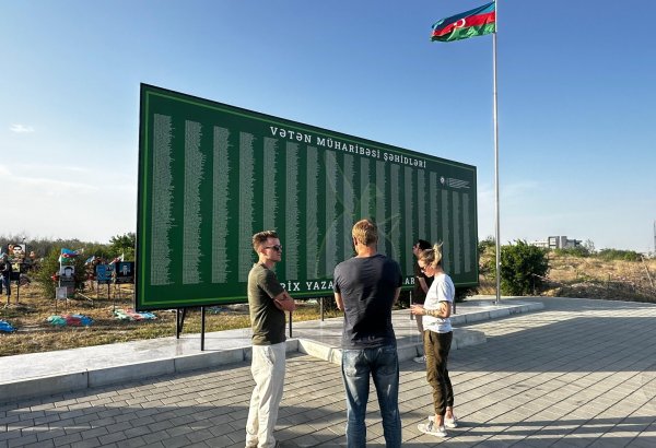 Norwegian travelers' visit to Azerbaijan's Aghdam comes to end (PHOTO)