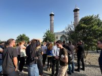 Norwegian travelers arrive in Azerbaijan's Aghdam (PHOTO)
