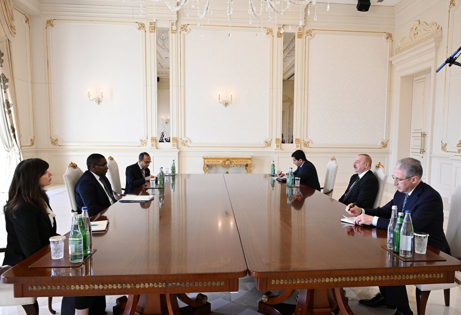 President Ilham Aliyev receives Special Adviser to UN Secretary-General (VIDEO)