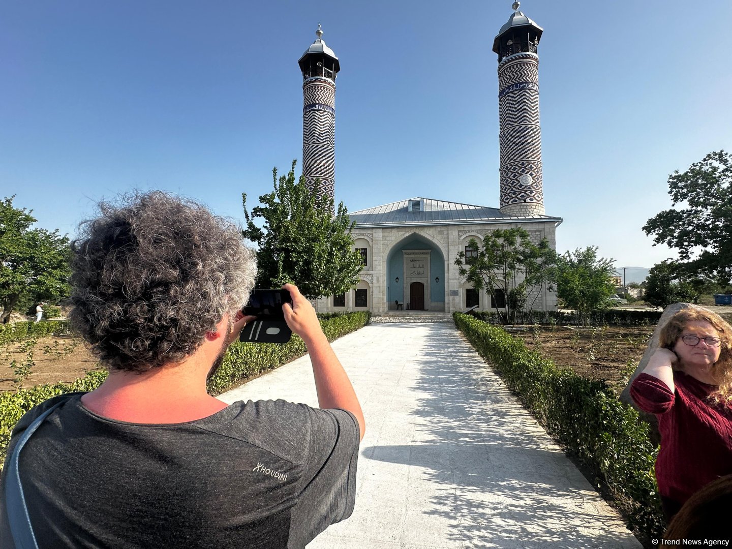 Norwegian travelers arrive in Azerbaijan's Aghdam (PHOTO)